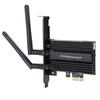 PCI Express WiFi 6 Adapter 3000Mbps for Intel AX200 Pro 802.11ax 2.4G 5Ghz for Bluetooth5.0Black