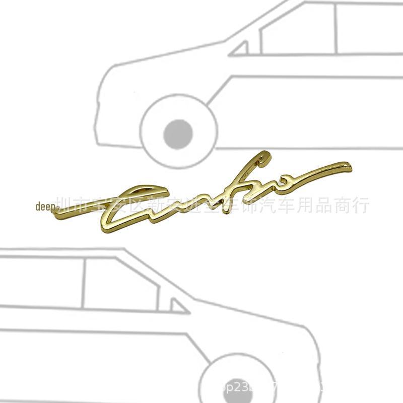 Turbocharged Sport Version Car Body Decal Emblem