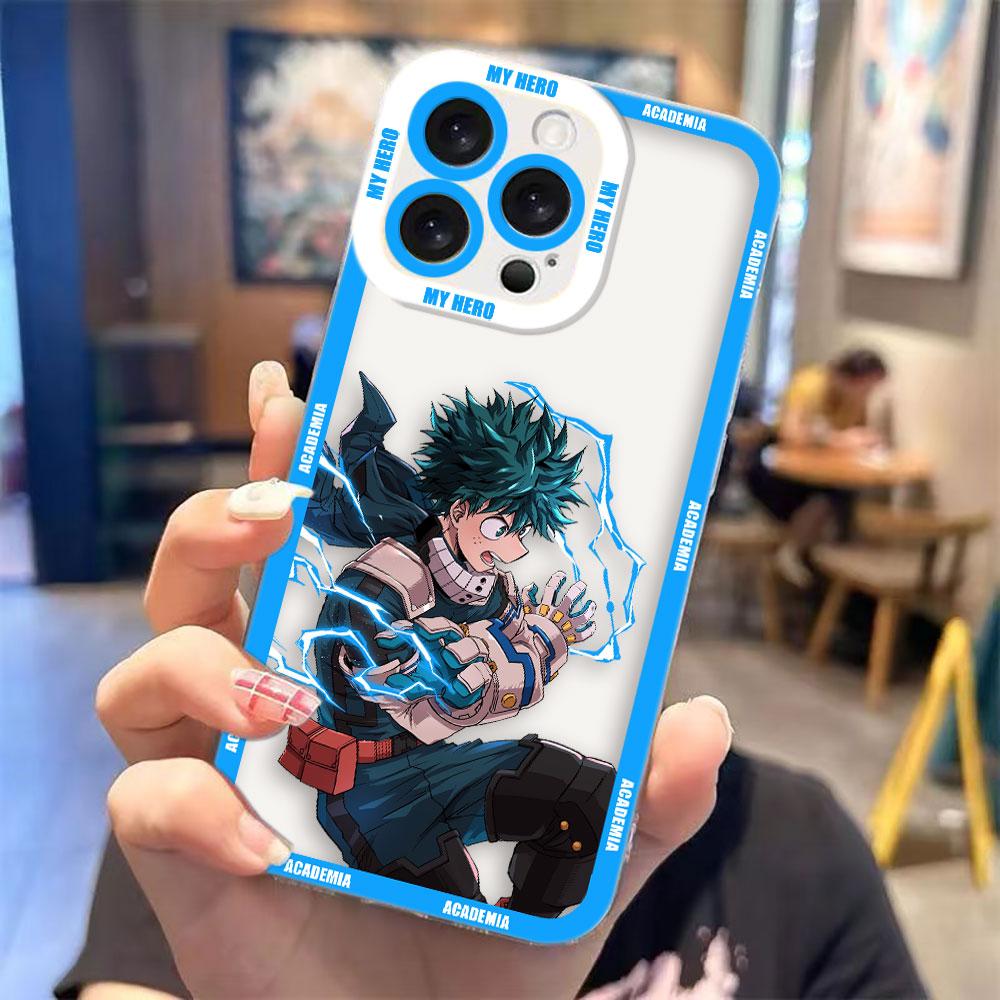 My Hero Academia Izuku Clear Phone Case For Infinix TECNO POVA 2 4 3 5 SMART 6 7 8 NOTE 10 11 12 30 30I 40 50 CAMON 19 20 Cover