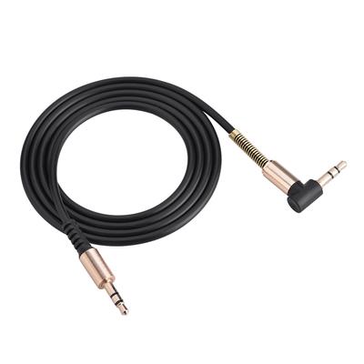 Cavo Aux maschio-maschio da 3,5 mm a forma di L, cavo a forma di I per cuffie con altoparlante