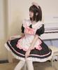 AOTYP Maid Maid Con Cafe Cat Cat Cute Short Halloween Little Sister Maid Large Complete School Photo Otaku Size 4XL Costume, Cosplay, Maid, Claws,