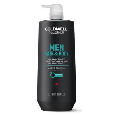 Goldwell, Dualsenses Men, Aromatic, Shower Gel & Shampoo 2-In-1, 1000 Ml