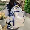 Student Schoolbag Style Style High School Student Junior High School Student Sweet Large Capacity Backpack Casual Versa