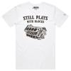 VOICEART Still Plays with Blocks Funny Graphic Premium T-Shirt for Car Lovers