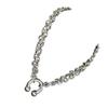 Trendy Spiked Horse Hoof Pendant Necklace Niche Fashion Statement for Unique Individuals Stainless Steel Accessory