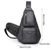 Multifunctional Chest Bag Sling Bag Backpack Large Chest Pocket Shoulder Backpack Casual Daypacks Crossbody Bag for Women