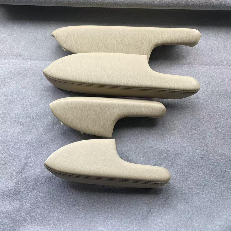 Spirior 09-14 Czarna Skórzana Panel Dekoracyjny Podłokietnika Drzwi