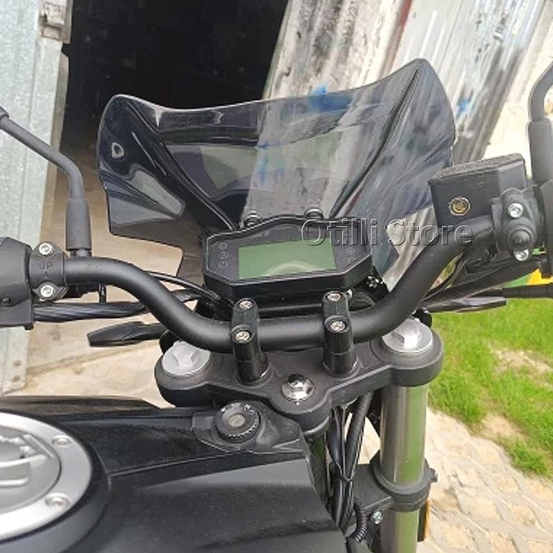 New Motorcycle Accessories Windshield Windscreen Wind Shield Deflectore For KEEWAY RKF 125 RKF125 2018 2019 2020 2021 2022