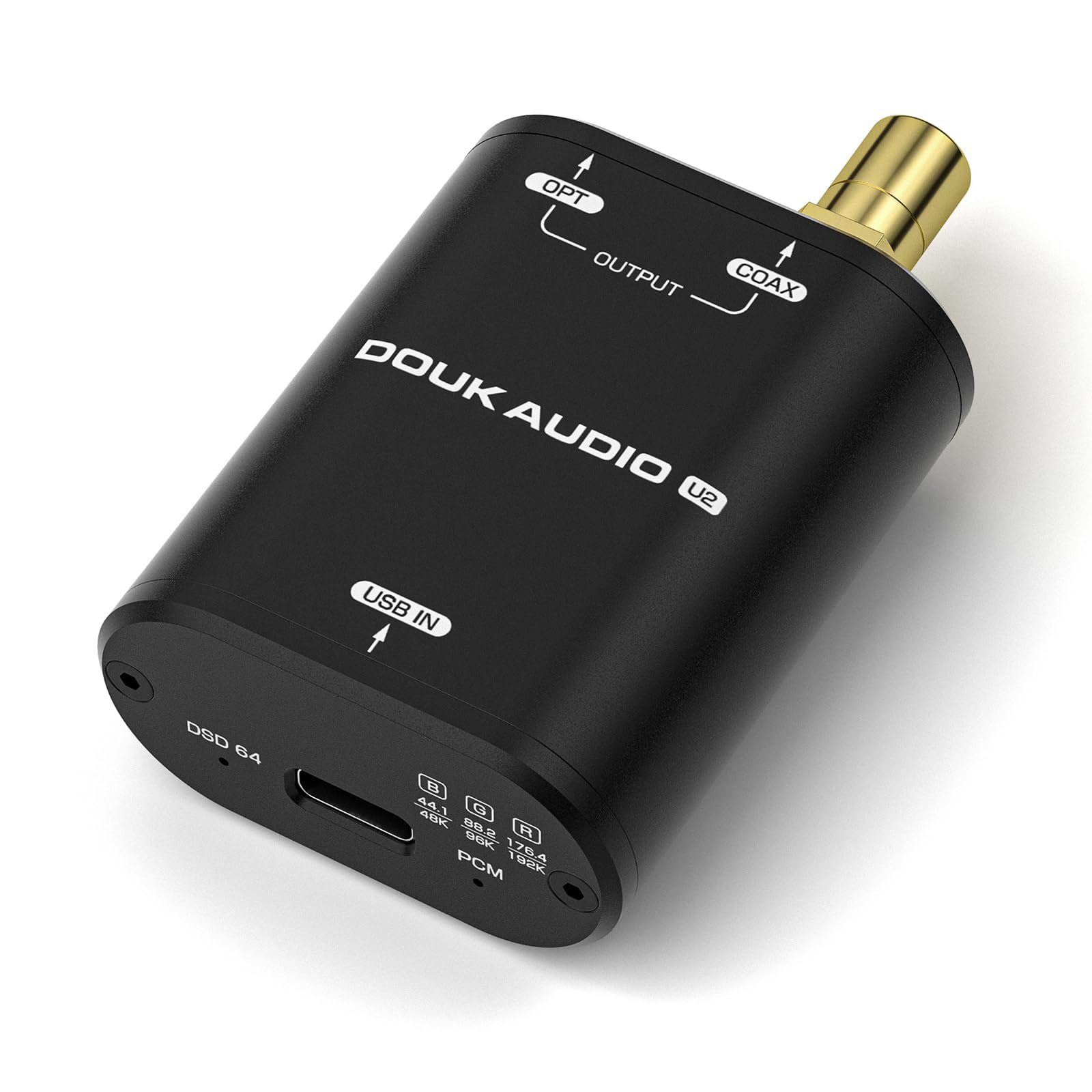 

Nobsound U2 USB Цифровий Конвертер Цифровий Оснащений XMOS Низький Штекер та Аудіо ЦАП Адаптер Підключення для Інтерфейсу XU316, Джитер, Оптичний/Коаксіальний
