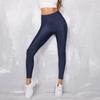European-style Glossy Leggings High-waisted Solid Color Nine-point Pants Fashion High-stretch Waist Tight Leg Pants