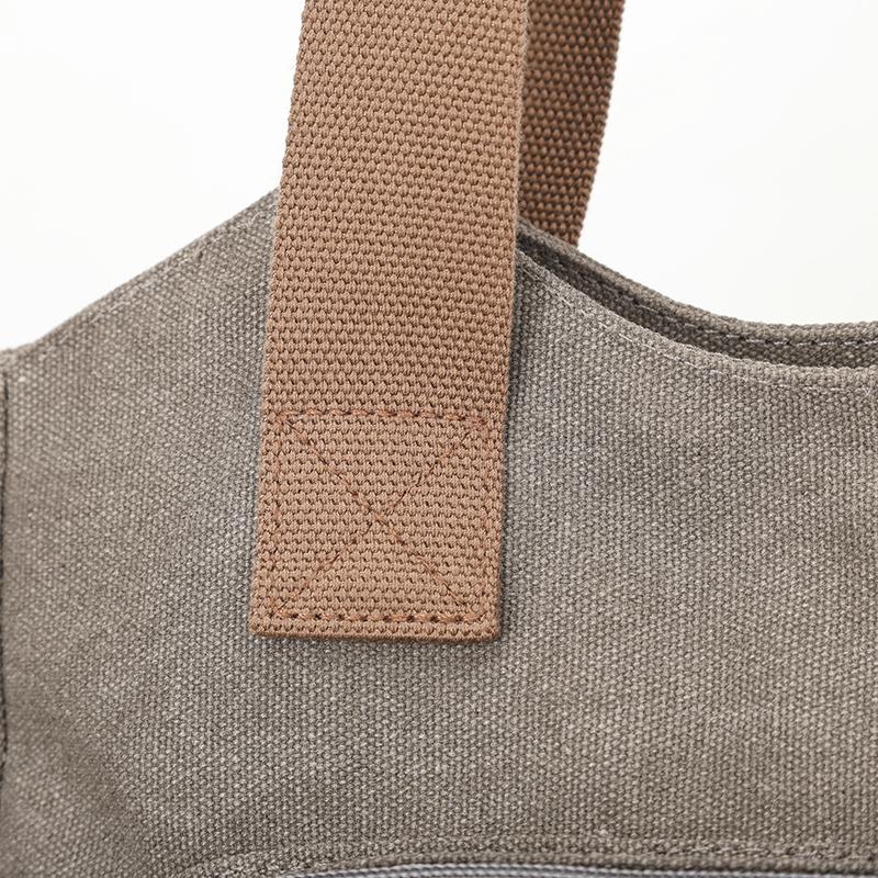 Canvas Bag Commuter Tote Bag Women's Bag Student Large Capacity Shoulder Crossbody Bag