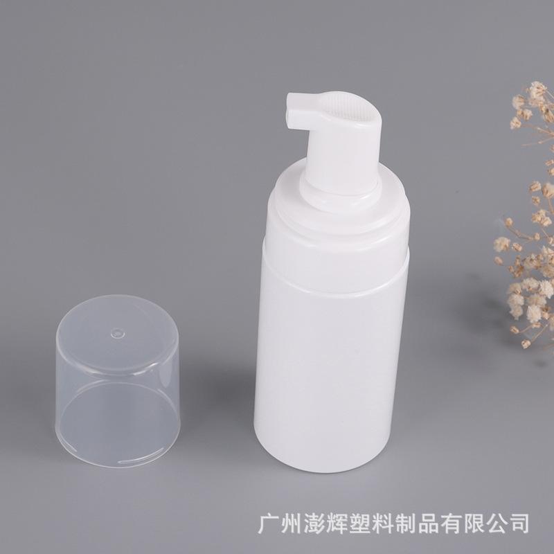 100ML/120ML/150ML/200ML Empty Foam Pump Bottle with Silicone Brush Head for Facial Cleanser & Hand Wash Pressure Type Dispenser