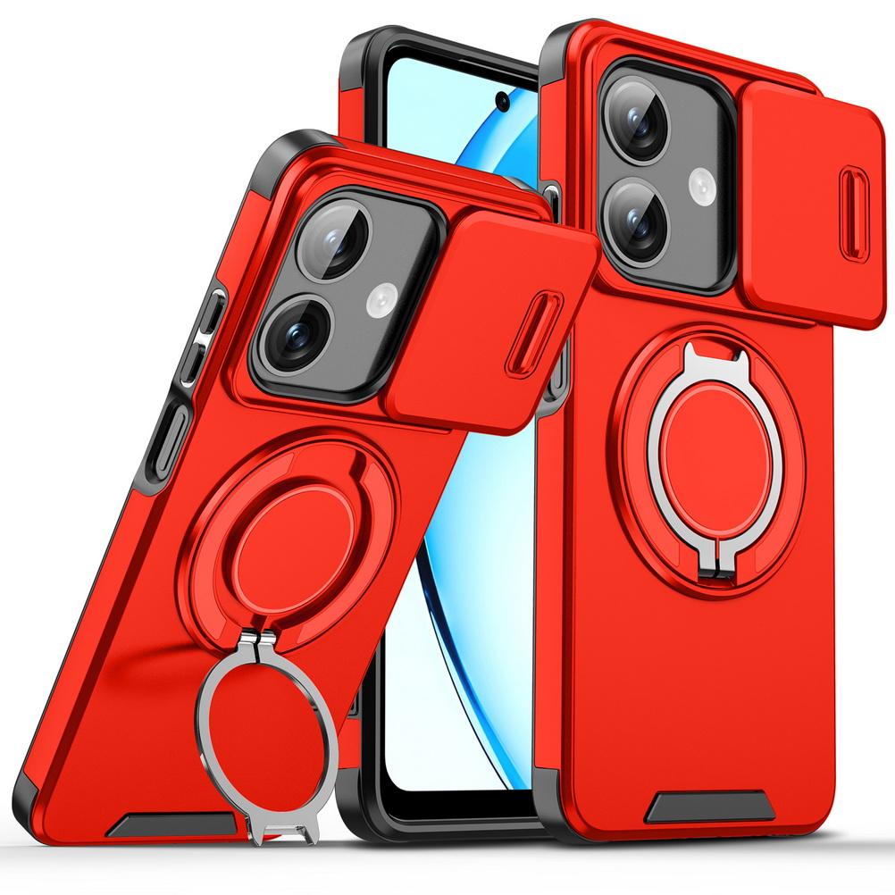 

Чехол для телефона с выдвижной камерой для OPPO A3x A3 A40 A60 A60m OPPO Reno 13F Reno 13 Pro reno13 Прочный чехол с металлической подставкой Oppo Reno13