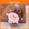Mangosteen Cute Creative Lamb Keychain Cartoon Girl Backpack Decorative Pendant