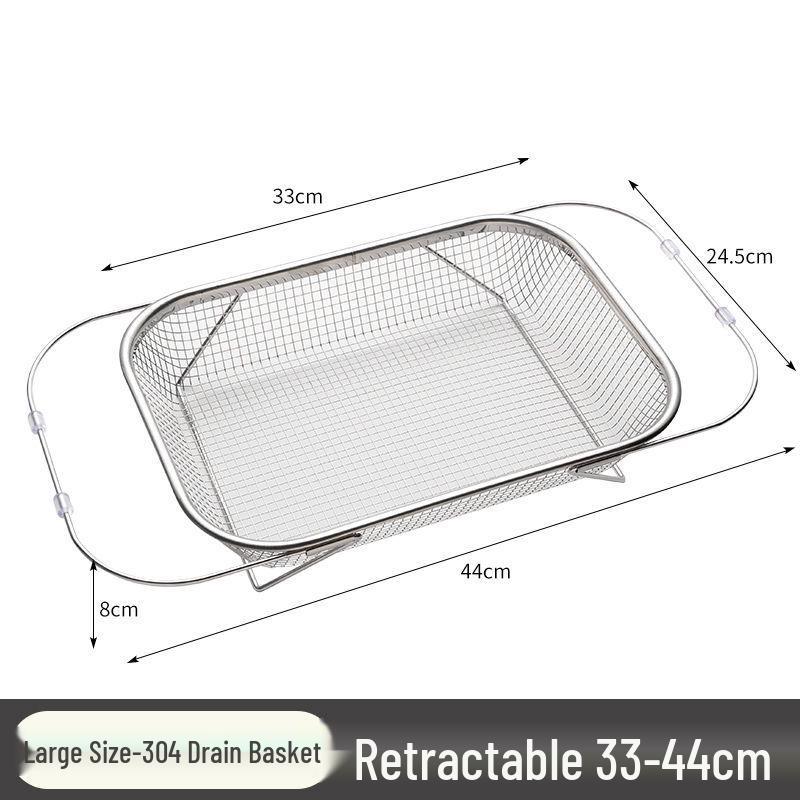 

Выдвижной органайзер для раковины и сушилка для посуды из нержавеющей стали