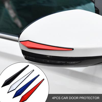 4 Stücke Auto Zierleiste Auto-Styling Schutz Stoßstange Sicherheit Parkplatz 3D Aufkleber Autozubehör