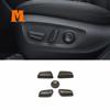 Wood Grain For Toyota Highlander -22 Interior Accessories Car Armrest Window Glass Lift Switch Decor Sticker Cover