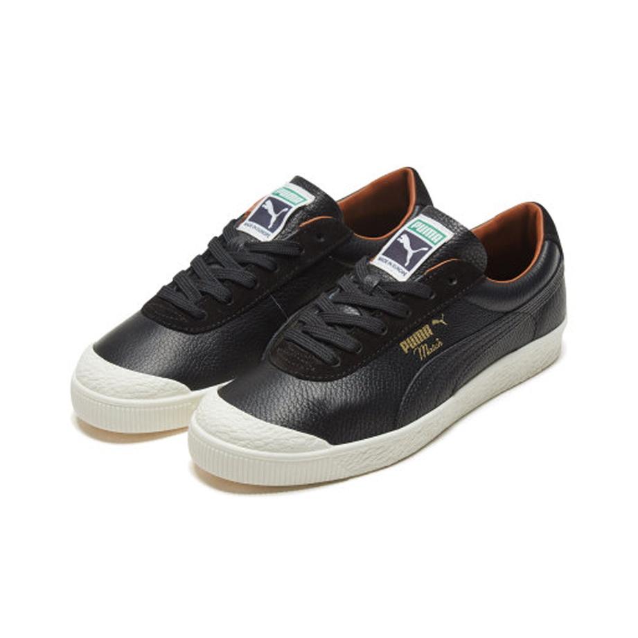 Puma Match 72 Og Retro Lässige Low-Top-Sneaker Unisex-Sneaker Schwarz 369791-03