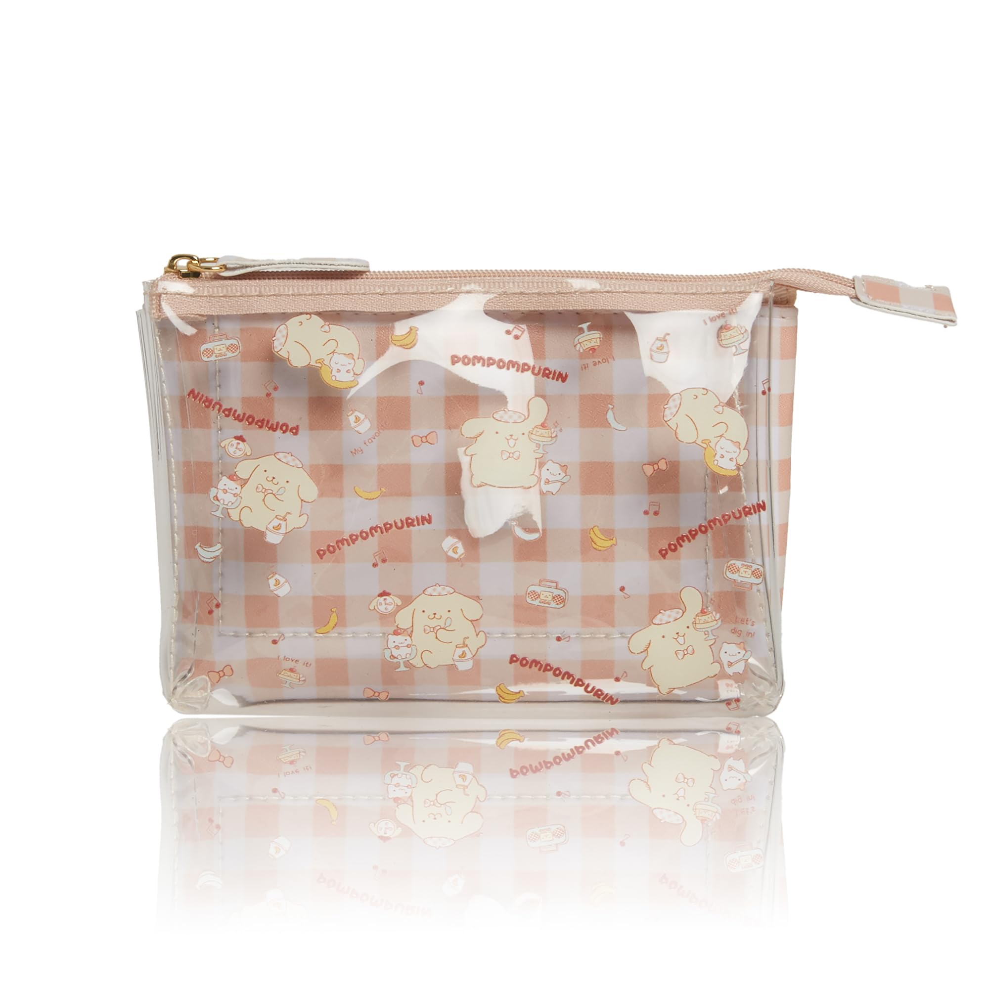 Aldi Прозрачный Мини Двойной Пенал Pompompurin SR21