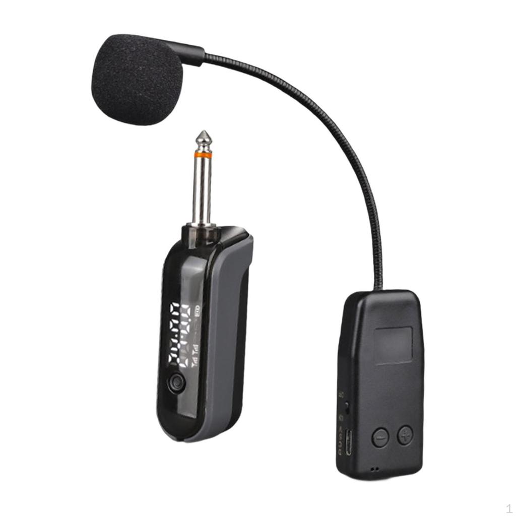 Instrument and Receiver with Transmitter Cello System for Guitar Stage Performances Teachers