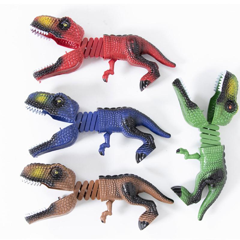 Głodny Dinozaur Chwytak Zabawki Zwierzęca Szczęka Gryzak Zabawka Gra Ugryzienie Dinozaura Zatrzaskowe Zabawki Dino Zabawki Interaktywne Rodzic-dziecko Nowość