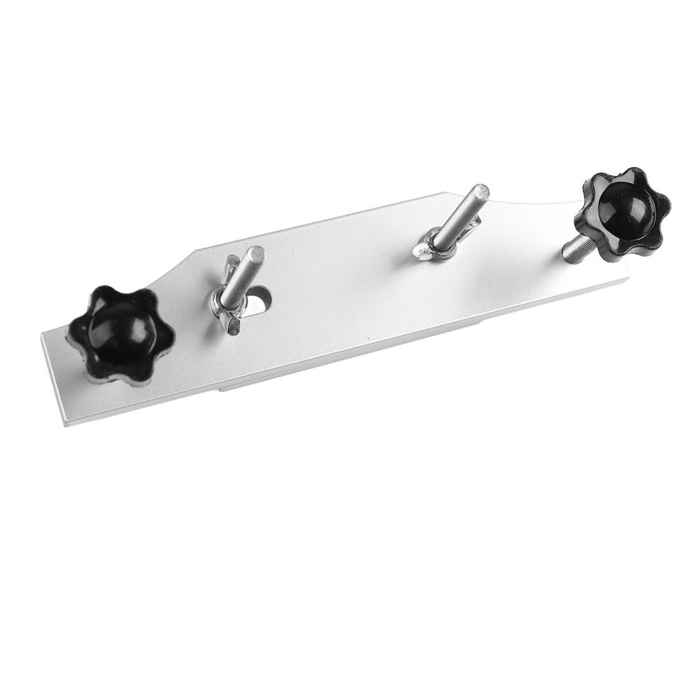 Wrench Included Bridge Repair Fixture Silver Acoustic Bridge Clamp Guitar Repair Maintenance