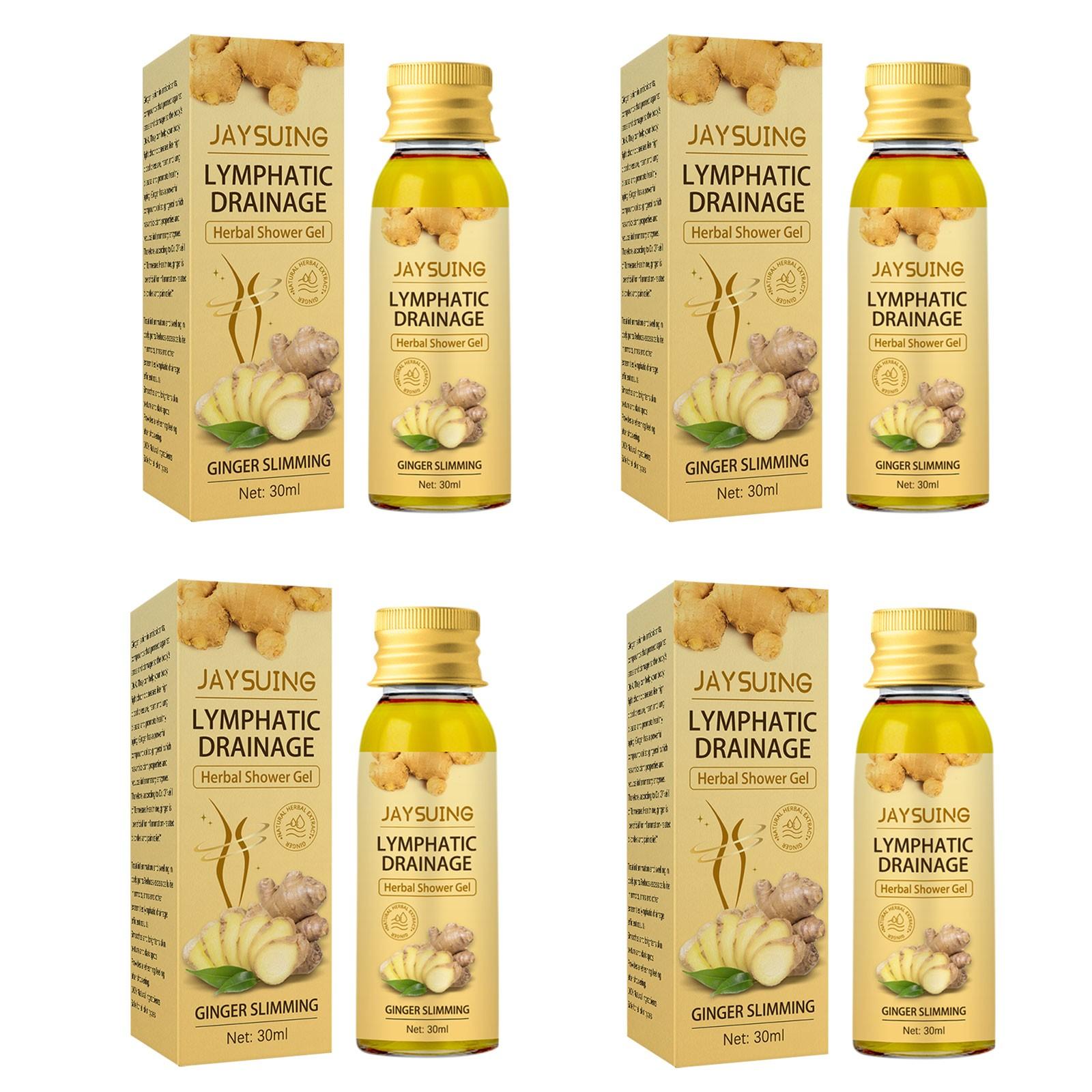 

30 мл лимфатический органический гель для душа, увлажняющий гель для душа для удаления лимфатических узлов C коричневый