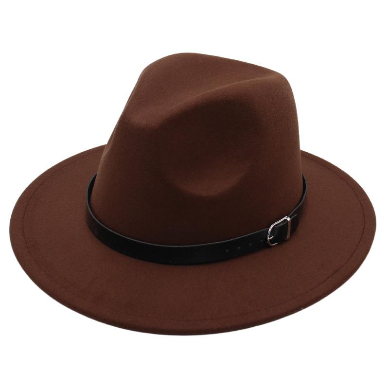 Top Hat Ethnic Retro Jazz Hat Fedora Felt Hat British Shade