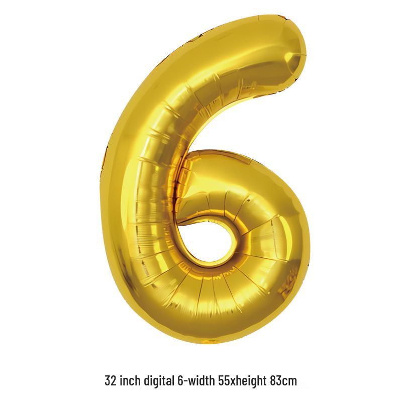 32-Inch White Number '40' Birthday Balloon, Aluminum Foil Party Decoration Prop