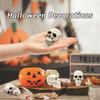 Two-Piece Halloween Party Decorations Set Witch Candy Buckets with Skull Ornament Perfect Halloween Props for Parties & Events