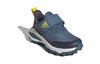 Adidas Fortarun Slip Resistant Abrasion Resistant Low top Kids' Running Shoes Blue Black Children Aged 3 7 Years Old GZ1814
