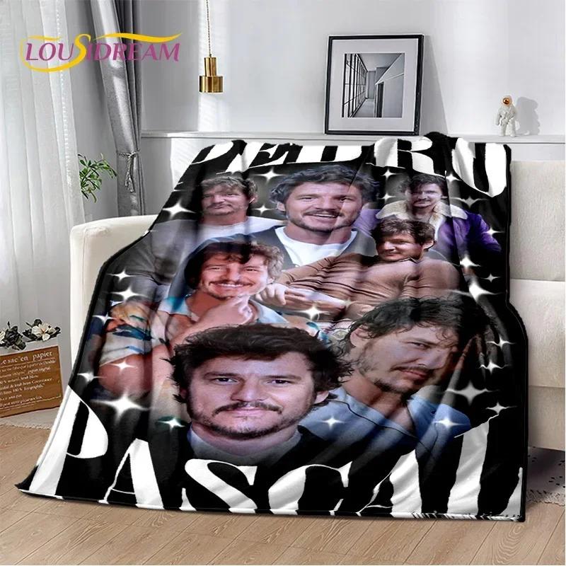Pedro Pascal Funny Printing 29 Style Blanket,Soft Throw Blanket for Home Bedroom Bed Sofa Picnic Travel Office Cover Gifts Kids