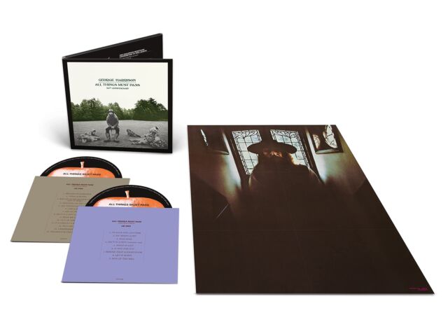 

ДЖОРДЖ ХАРРИСОН ALL THINGS MUST PASS 50th Anniversary JAPAN 2 SHM CD UICY-15999