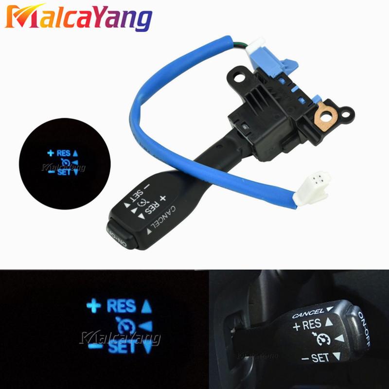 With Blue LED Cruise Control Switch For Toyota Corolla Yaris Vios Wish Auris Prius Previa RAV4 84632-34011 84632-34017
