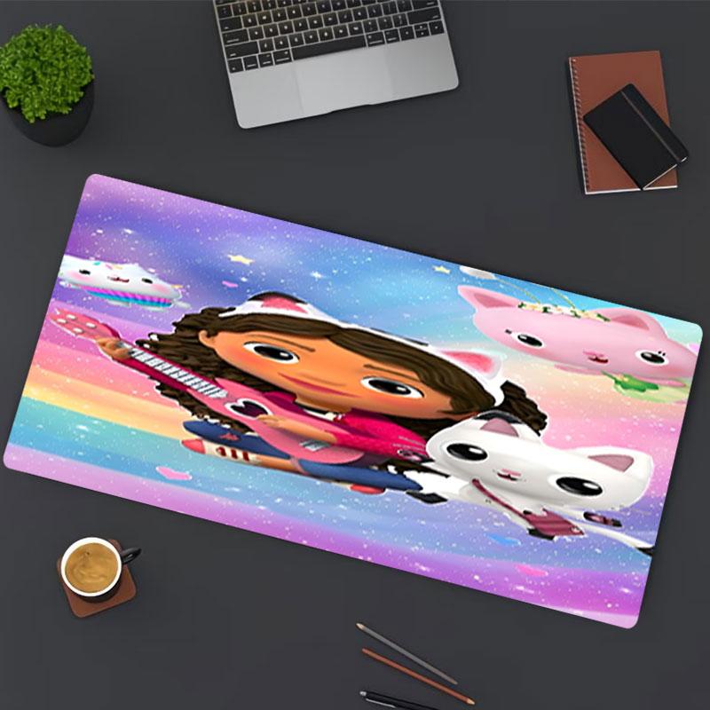 Gabby's Dollhouse Print Mouse Pad, for Keyboard Pad Laptop PC Mat for Office Home Use, Desk Decor, Perfect Birthday Gift for Gamers