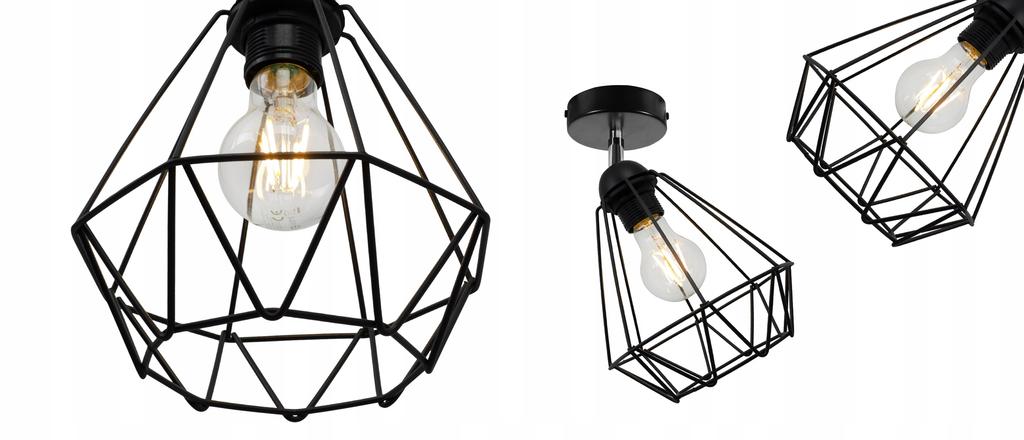 LOFT CEILING LAMP WALL LAMP EDISON WIRE LED