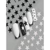 8pcs/set 3D Metallic Gold & Silver Star Nail Stickers, 8pcs Y2K Pentagram Holographic Sliding Elegant Charm Nail Art Decorative DIY Nail Accessories