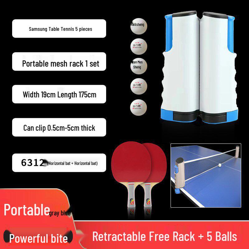 Portable Table Tennis Net and Stand