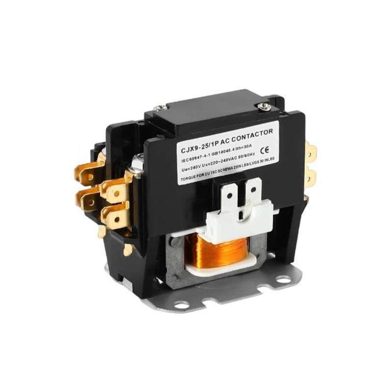 

Легке встановлення Високострумові контактори релейні 24 В змінного струму з мідними клемами для систем HVAC та промислового обладнання