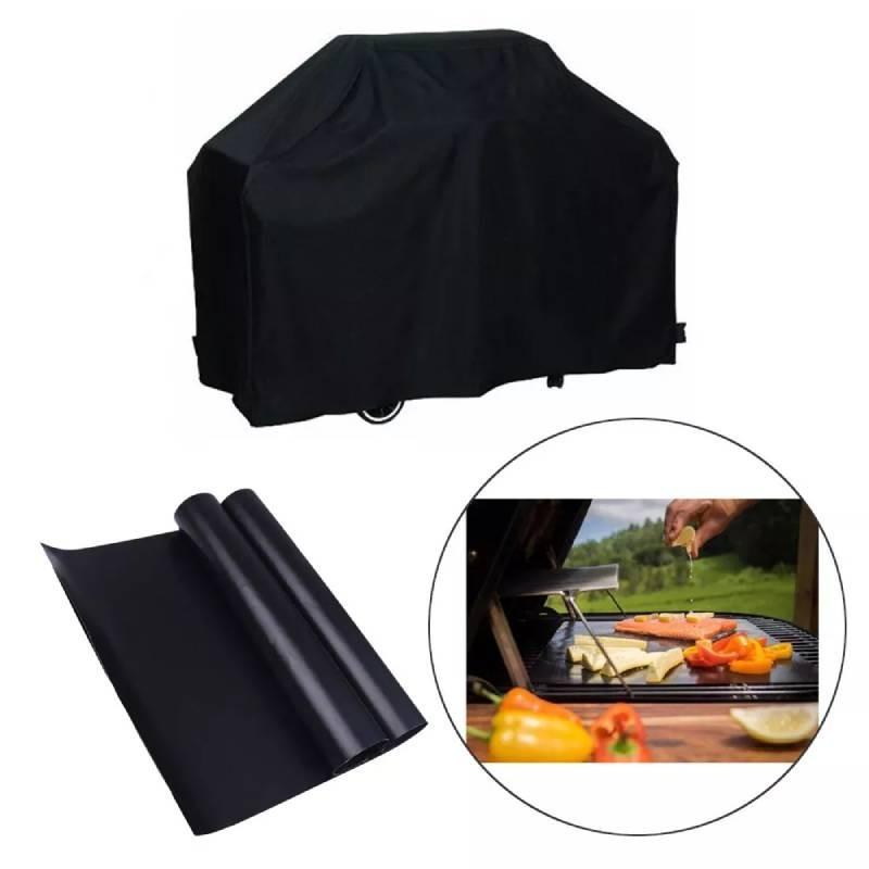 Durable Non-stick Bbq Mat Perfect For Outdoor Grilling And Baking