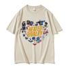 Heißer Film Heizte Rivalität Grafik T-Shirts Unisex Damen Harajuku Vintage Mode T-Shirt O-Ausschnitt Lässig Baumwolle Übergroße T-Shirts