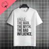 Funny Uncle Funcle Definition Tshirt For Unisex Casual Fashion Streetwear Pure Cotton Short Sleeve Tshirt Outdoor Clothing