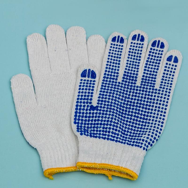 Strapazierfähige rutschfeste Strickhandschuhe für Arbeitsschutz