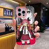Date a Live Kotori Itsuka Jelly Double layer Pink Mobile Phone Case for iPhone 17 16 15 14 13 12 11 Air Pro Max Plus Protective
