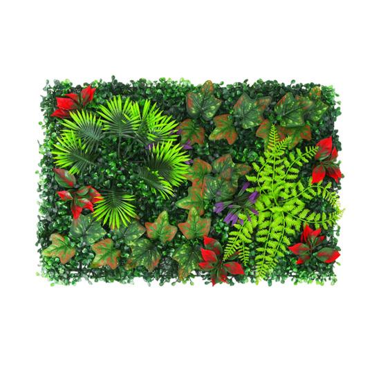 40x60CM Artificial Plants Wall Panel Realistic Fake Greenery Grass Wall