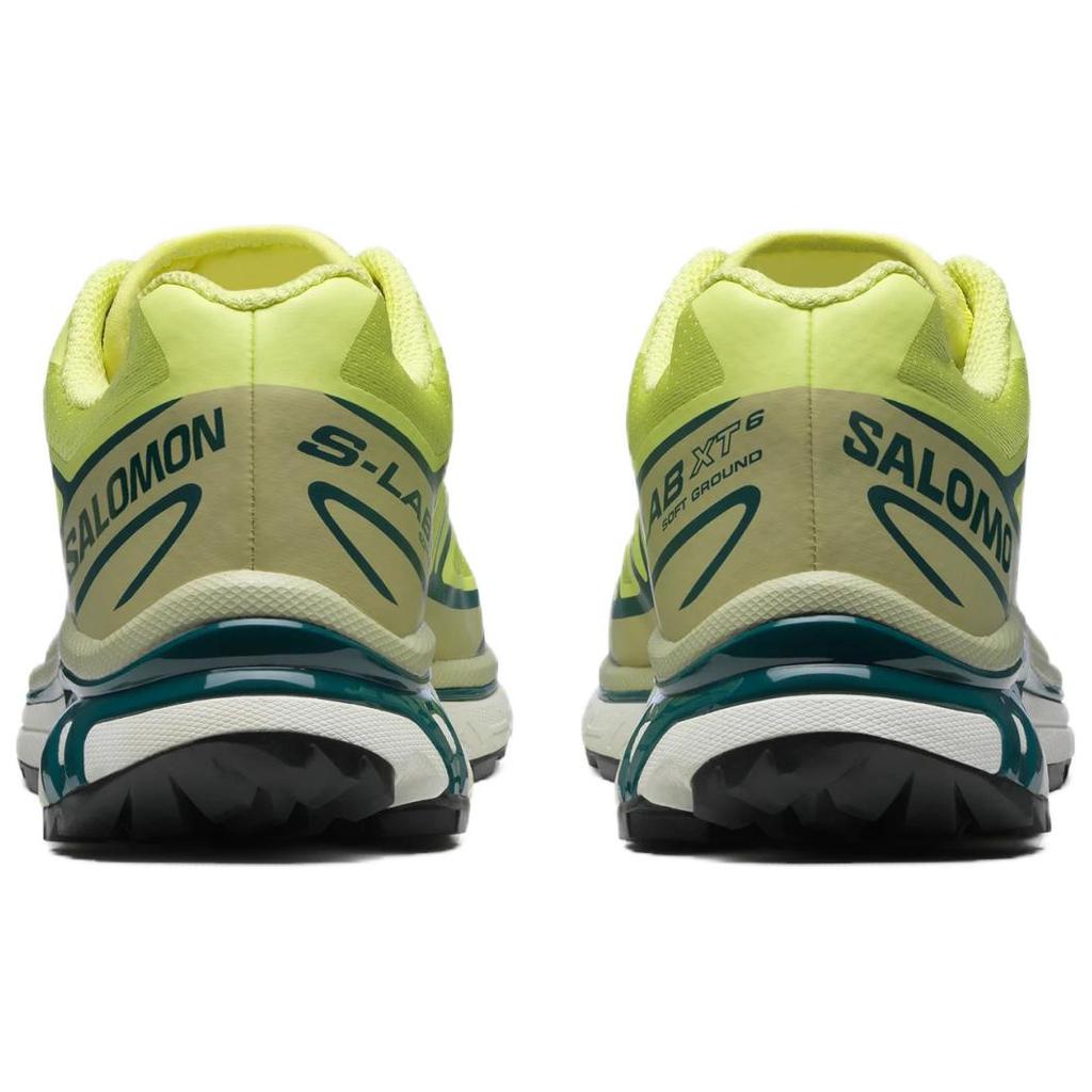 SALOMON XT-6 Sunny Lime Unisex Sneakers Yellow Southern-Moss Atlantic-Deep L47445200