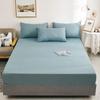Solid Color Princess Style Brushed Bed Skirt with Dustproof Full Wrap