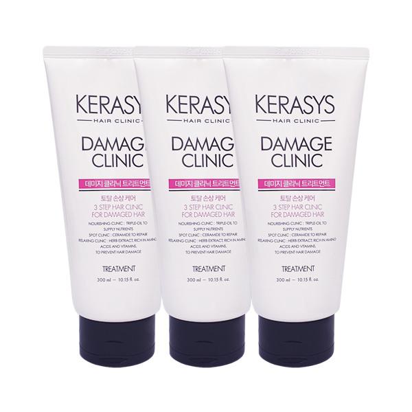 KERASYS Damage Clinic Total Damage Care Treatment 300ml x3
