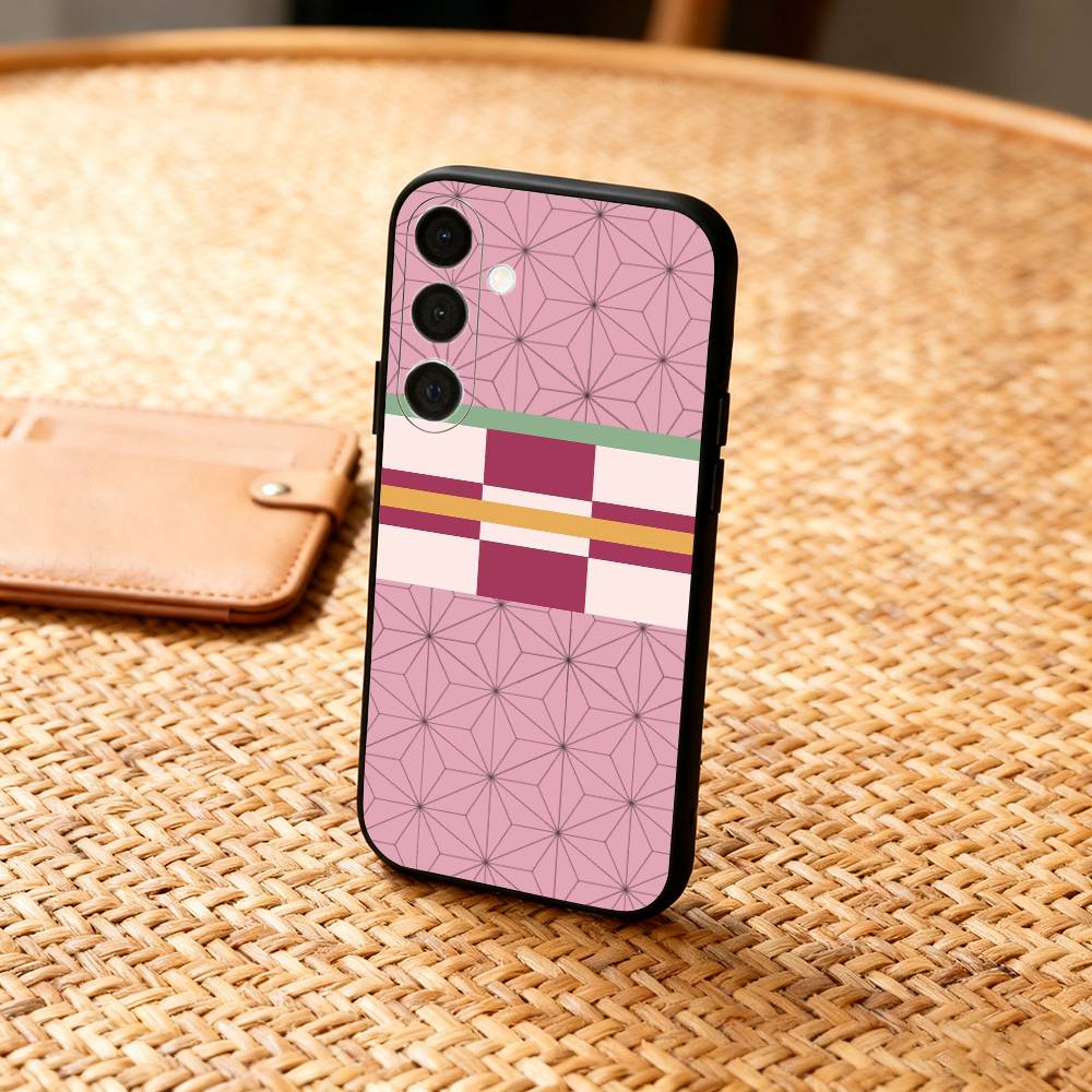 J-Japanese G-Geometric P-Patterns  Phone Case For Samsung  A73,A21s,A22,A31,A32,A52,A53,A71,A80,Soft Black Shell