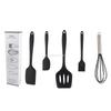 Silicone Spatula Spatula Brush Egg Beater Silicone Kitchenware 5-piece Kitchen Utensil Set Kitchen Cooking Utensils